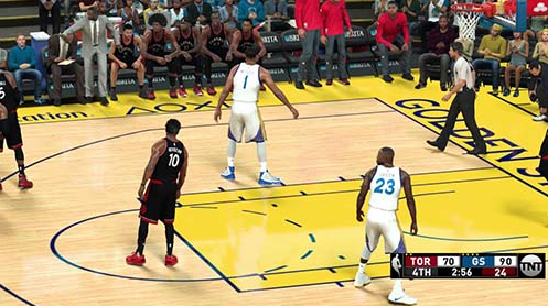 NBA 2K19 gameplay
