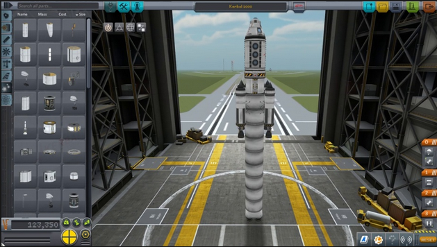 Kerbal Space Program gameplay